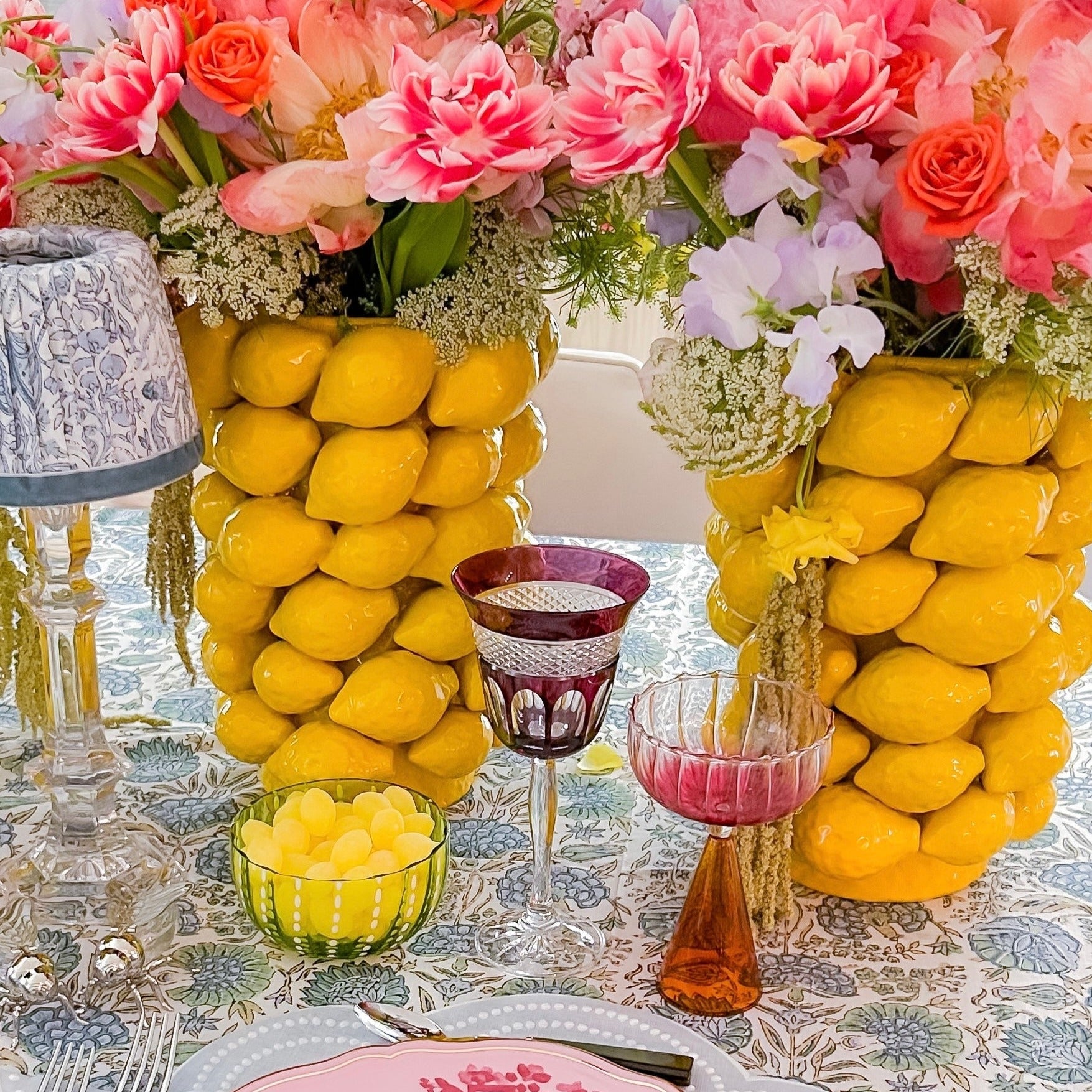 Small lemon vase