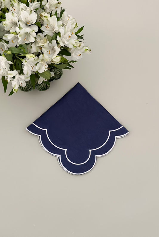 Pillow Navy napkin