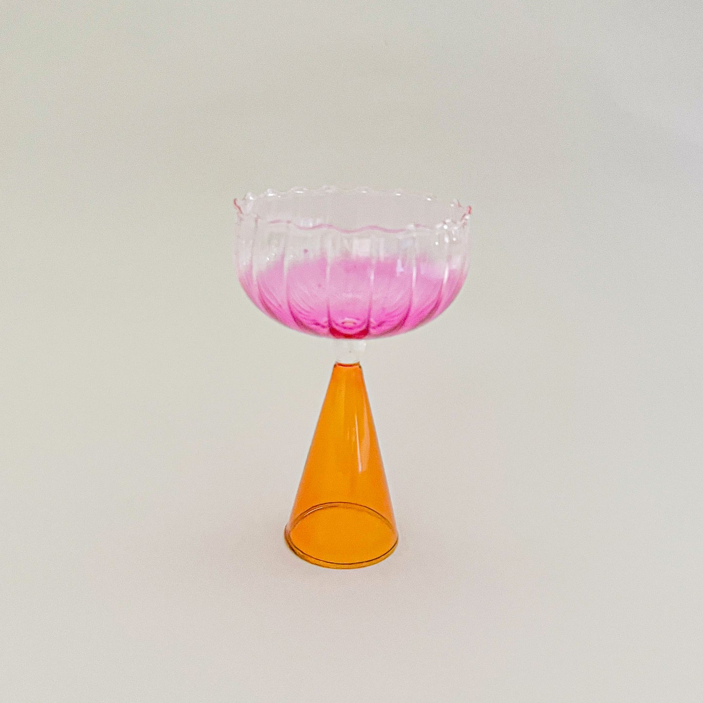 Pink goblet