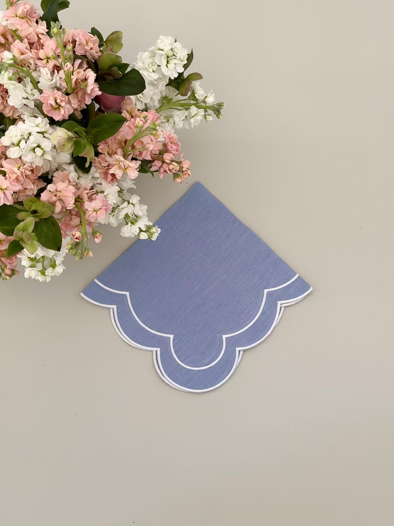 Pillow Blue napkin