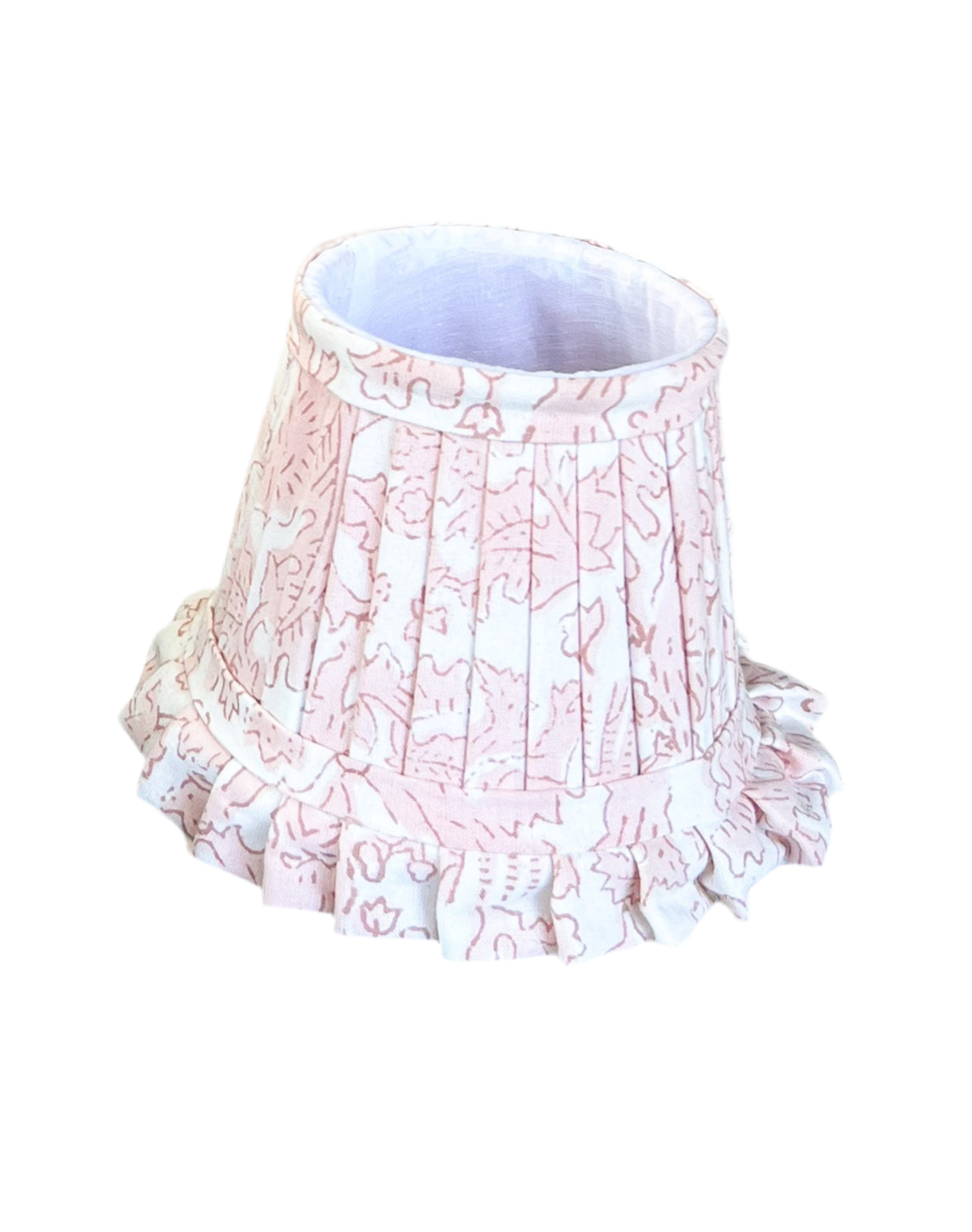 Pink lamp shade