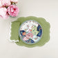 Green dots placemat