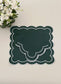 Pillow Dark green placemat