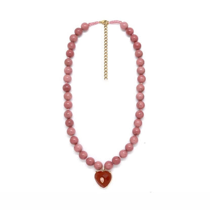 Heart Stone  Necklace Collection