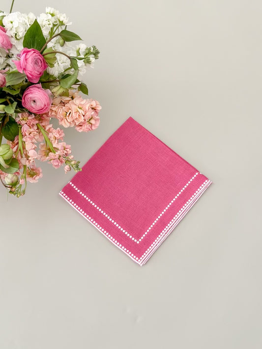 Pink napkin