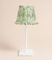 Green lamp shade