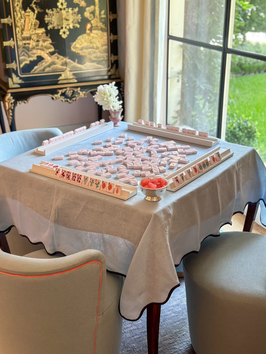 Game table linen tablecloth