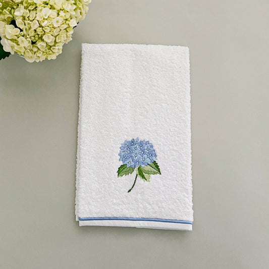 Embroidered terry towel