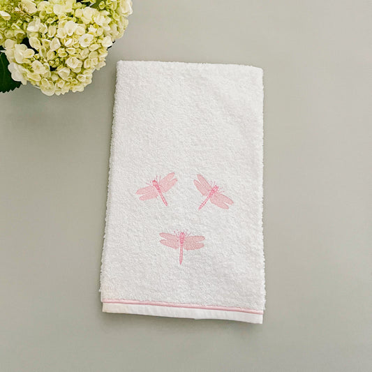 Embroidered terry towel