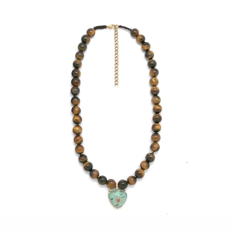 Heart Stone  Necklace Collection